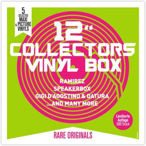Various, Ramirez, Ramirez, Ramirez, Ramirez, Speakerbox, Speakerbox, Mike Nero, Benchmark Noyz, Mike Nero, Benchmark Noyz, Gigi D'Agostino, Datura, Gigi D'Agostino, Datura, Sun, Sun, Sun, Sun — 12" Collectors Vinyl Box