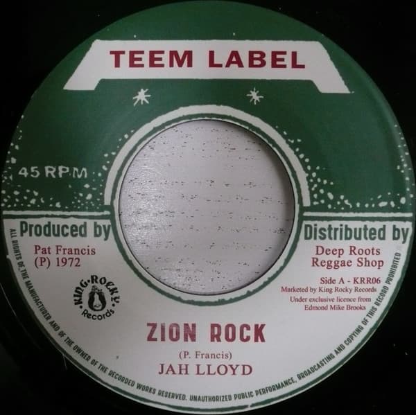 Jah Lloyd, Vin Gordon, Francis All Stars — Zion Rock / Rebel Rock