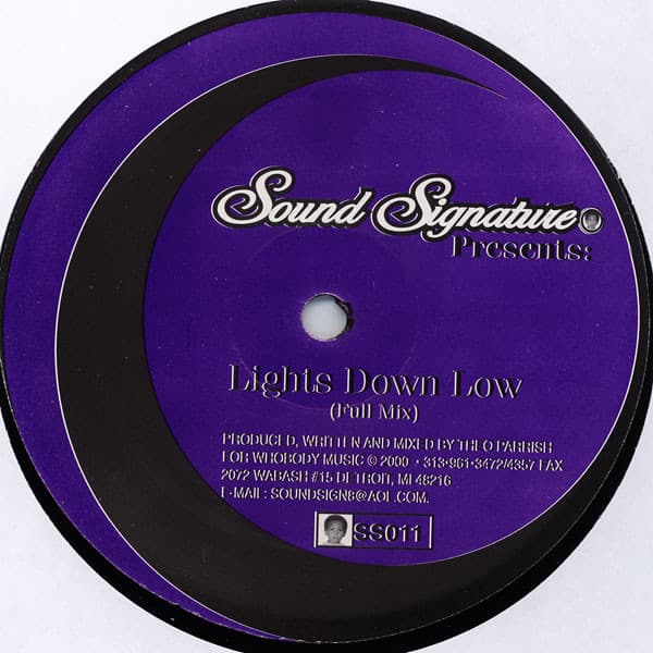Theo Parrish — Lights Down Low