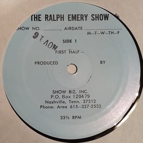Ralph Emery, Merle Haggard, Leona Williams — The Ralph Emery Show (November 16-20, 1981)
