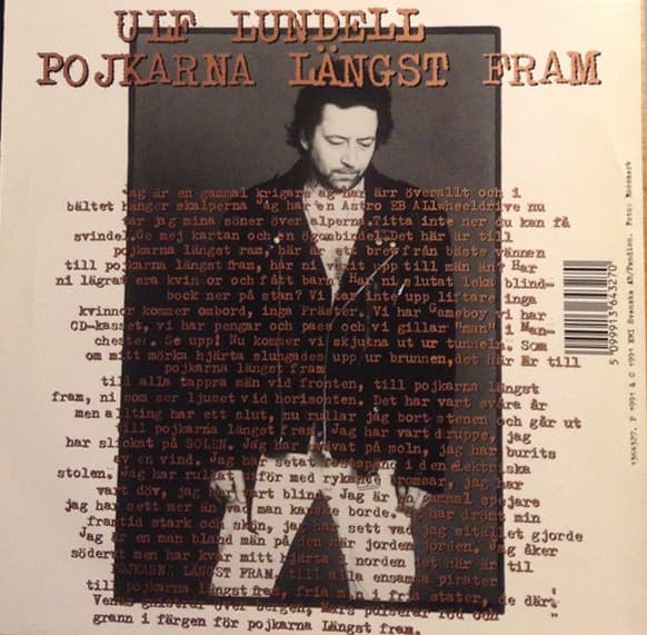 Ulf Lundell — Pojkarna Längst Fram / Hon Gör Mej Galen