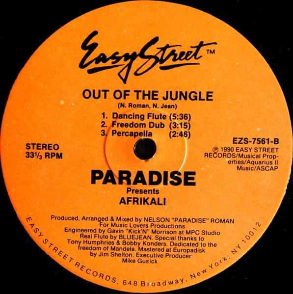 Nelson "Paradise" Roman, Afrikali — Out Of The Jungle