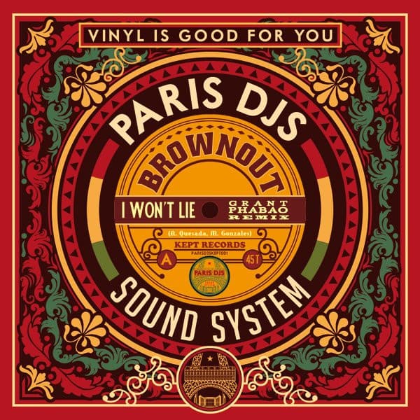 Brownout — I Won't Lie (Grant Phabao Remix) / Flaximus (Renegades Of Jazz B-boy Edit)