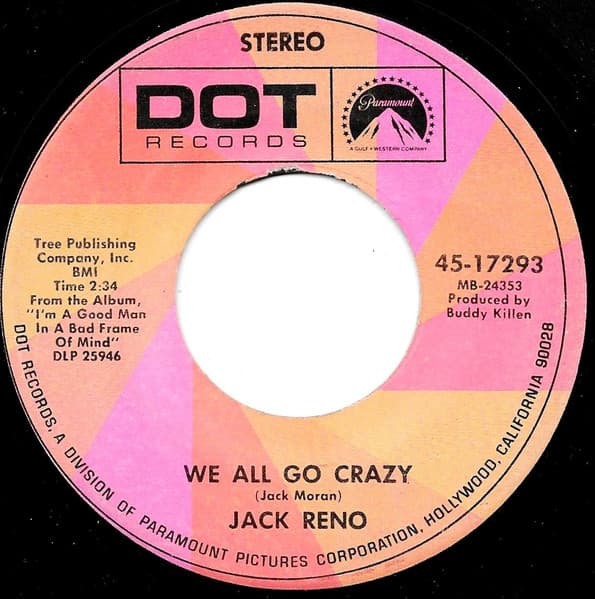 Jack Reno — We All Go Crazy / Albuquerque