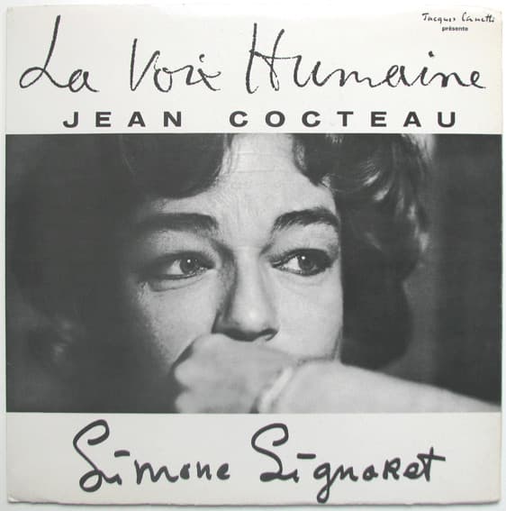 Simone Signoret, Jean Cocteau — La Voix Humaine