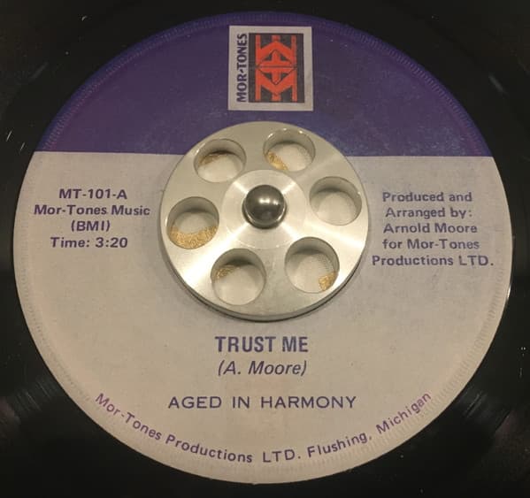 Aged In Harmony — Trust Me / Dance Awhile