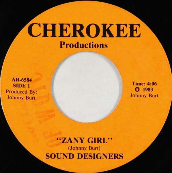 Johnny Burt — Zany Girl / Do You Love Me Girl
