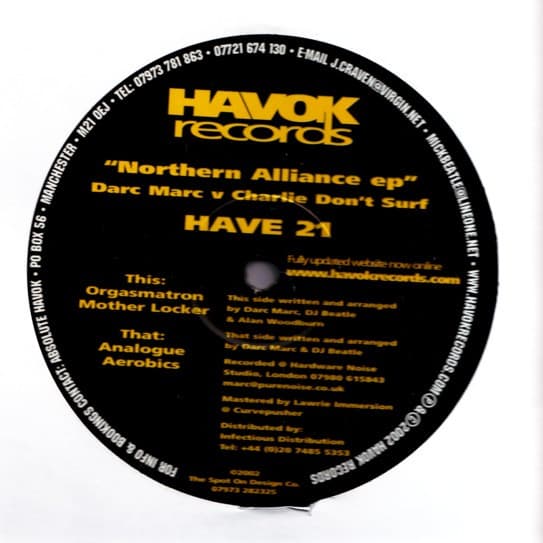 Darc Marc, Charlie Don't Surf — Northern Alliance EP