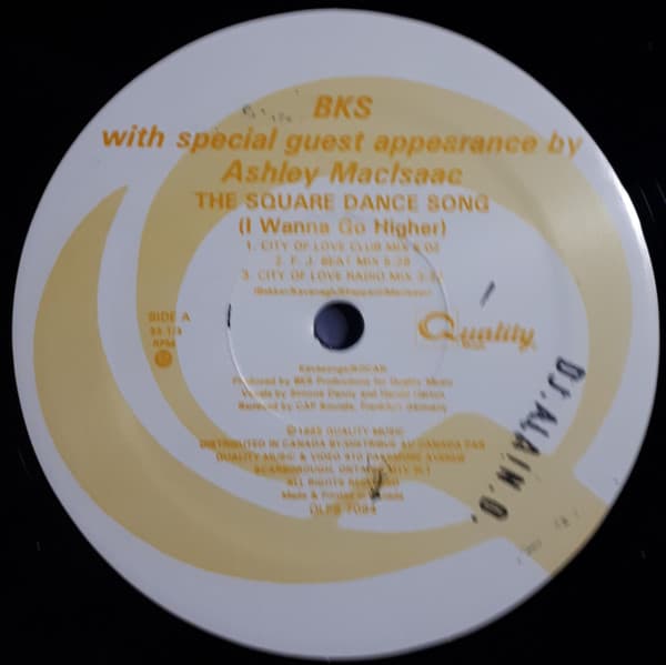BKS — The Square Dance Song (I Wanna Go Higher)