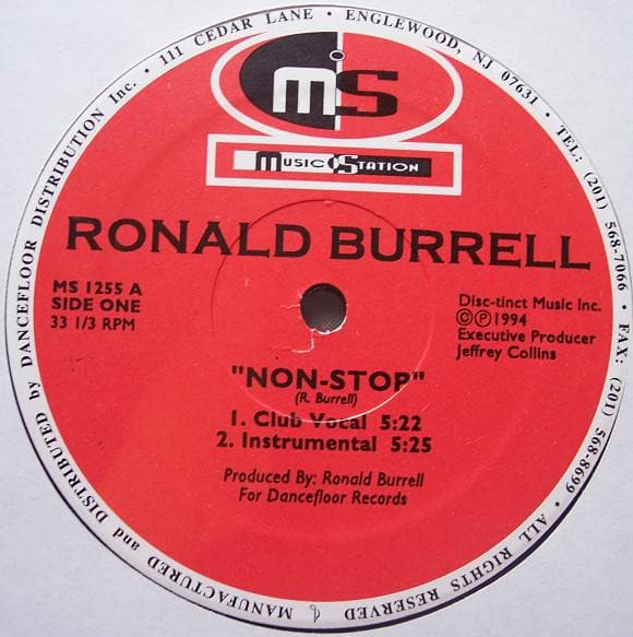 Ronald Burrell — Non-Stop