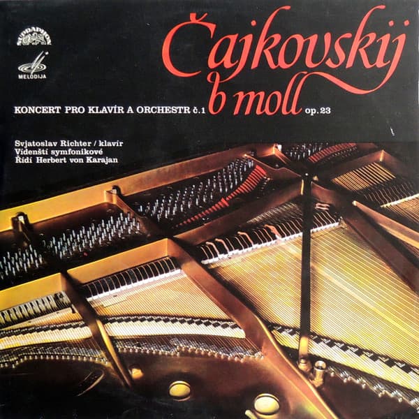 Pyotr Ilyich Tchaikovsky, Sviatoslav Richter, Wiener Symphoniker — Koncert Pro Klavír A Orchestr Č.1 B Moll Op.23