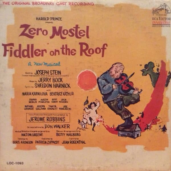 "Fiddler On The Roof" Original Broadway Cast, Zero Mostel, "Fiddler On The Roof" Original Broadway Cast, Chorus, Joanna Merlin, Julia Migenes, Tanya Everett, Zero Mostel, Zero Mostel, Maria Karnilova, "Fiddler On The Roof" Original Broadway Cast, Chorus, Zero Mostel, Michael Granger, "Fiddler On The Roof" Original Broadway Cast, Men, Austin Pendleton, Zero Mostel, Maria Karnilova, Sue Babel, Carol Sawyer, "Fiddler On The Roof" Original Broadway Cast, Chorus, Zero Mostel, Maria Karnilova, "Fiddler On The Roof" Original Broadway Cast, Chorus, Bert Convy, Julia Migenes, Zero Mostel, Maria Karnilova, Julia Migenes, Zero Mostel, Zero Mostel, Maria Karnilova, Beatrice Arthur, Michael Granger, Leonard Frey, Paul Lipson — Fiddler On The Roof