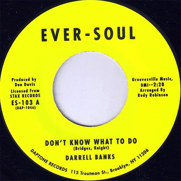 Darrell Banks — Don't Know What To Do