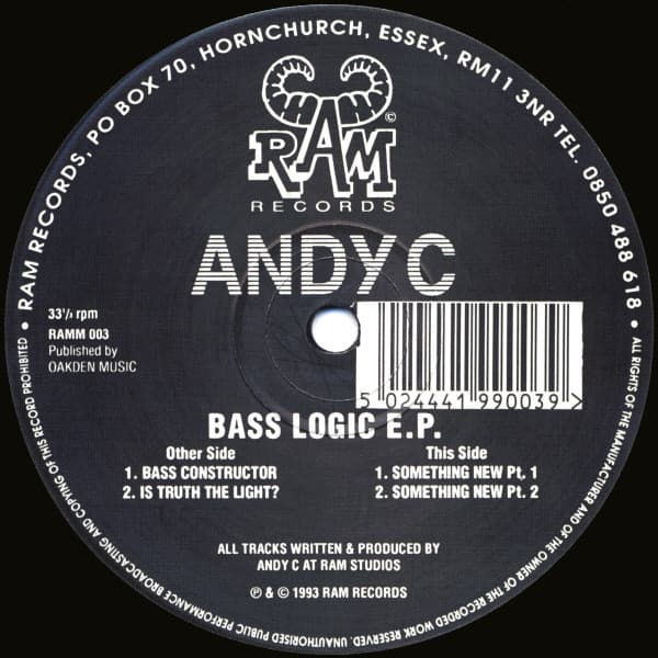 Andy C — Bass Logic E.P.