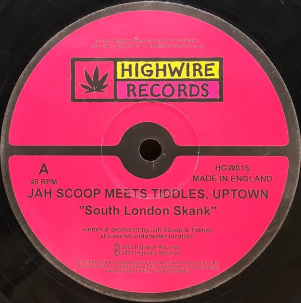 Jah Scoop, Tiddles — South London Skank / Fandabidozi