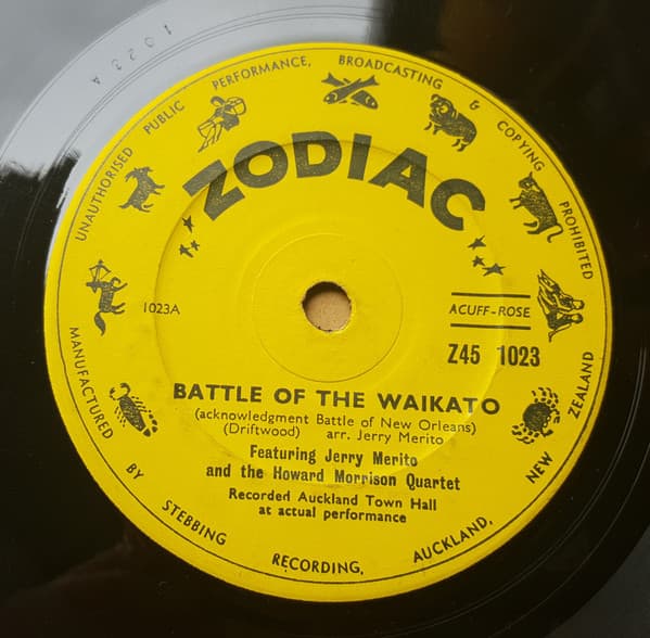 Gerry Merito, The Howard Morrison Quartet — The Battle Of The Waikato