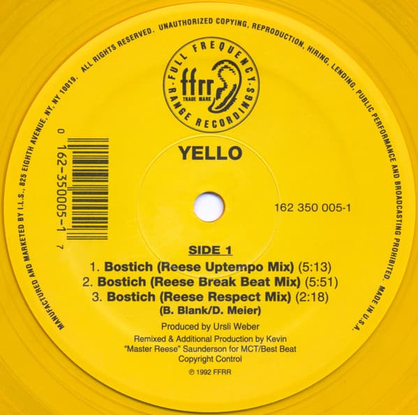 Yello — Bostich