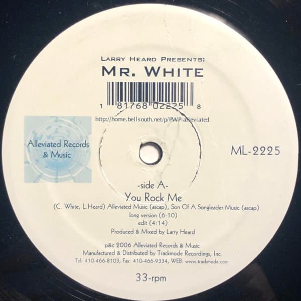 Larry Heard, Chad White — You Rock Me