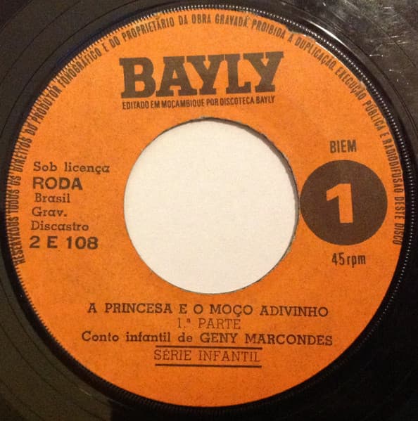 Geny Marcondes — A Princesa E O Moço Adivinho