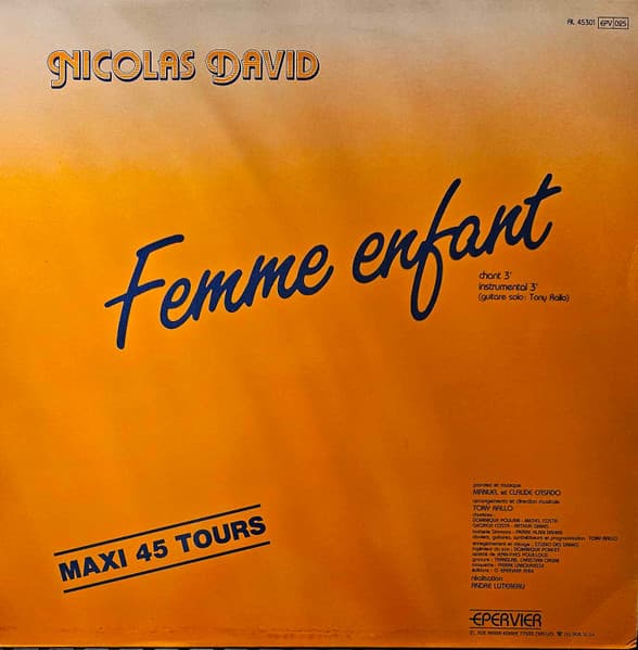 Nicolas David — Femme Enfant