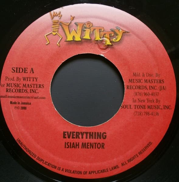 Isiah Mentor, Captain Sinbad, Isiah Mentor, Captain Sinbad — Everything / From A Distance